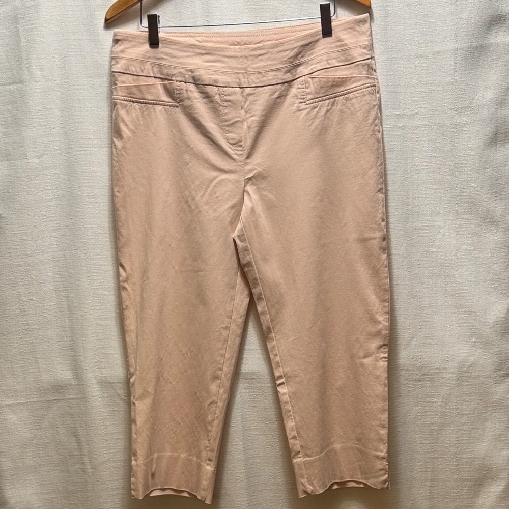 Zac & Rachel Women's Light Pink Capris